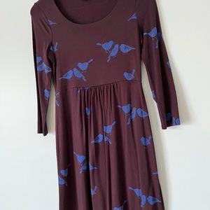 Boden long-sleeve midi dress